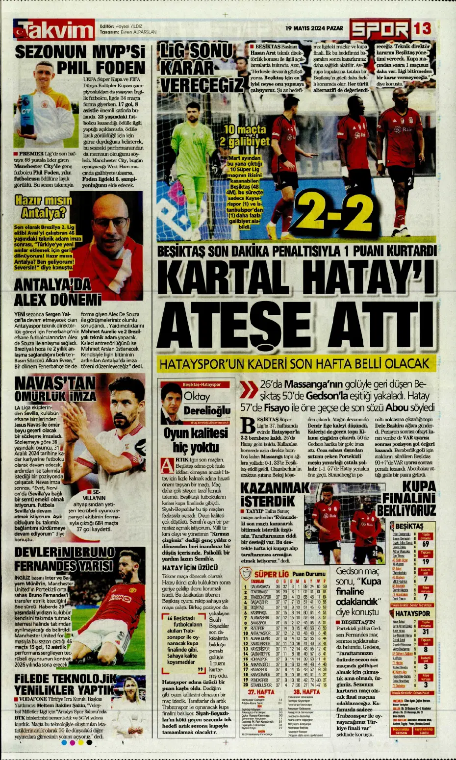 "Nefes kesecek sezon finali" | Sporun Manşetleri - 26