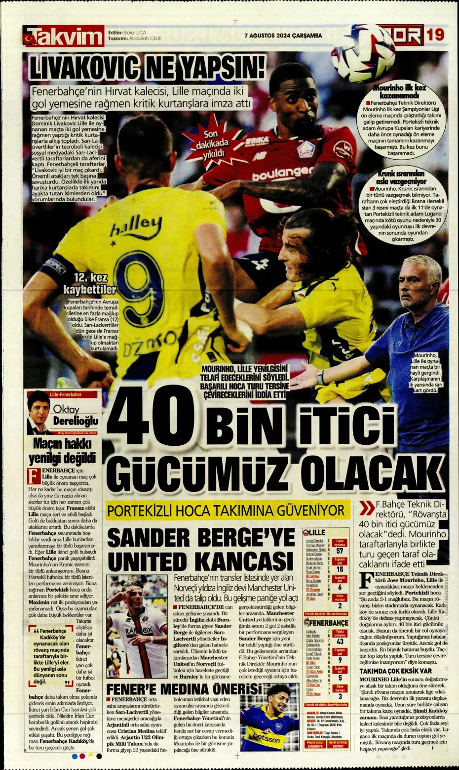 "12 milyon euroya Becao" | Sporun manşetleri - 35 "12 milyon euroya Becao" | Sporun manşetleri - 35
