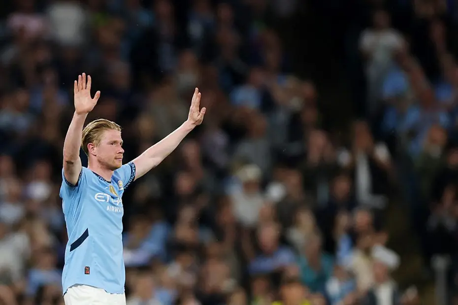 Kevin de Bruyne, Manchester City taraftarlarına veda etti - 4