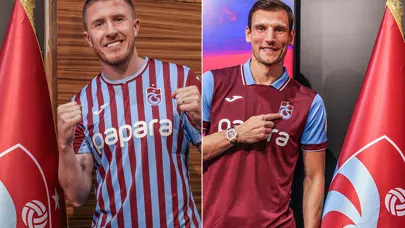 Trabzonspor'un yeni transferlerinden taraftara mesaj