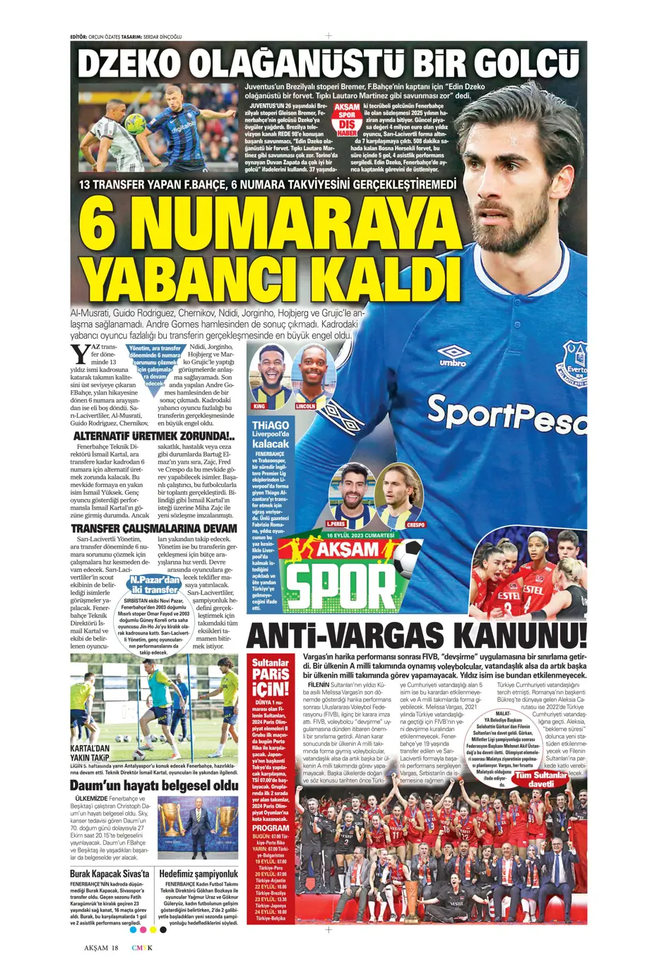 "Süper Lig'de transfer rekoru" | Sporun Manşetleri - 4