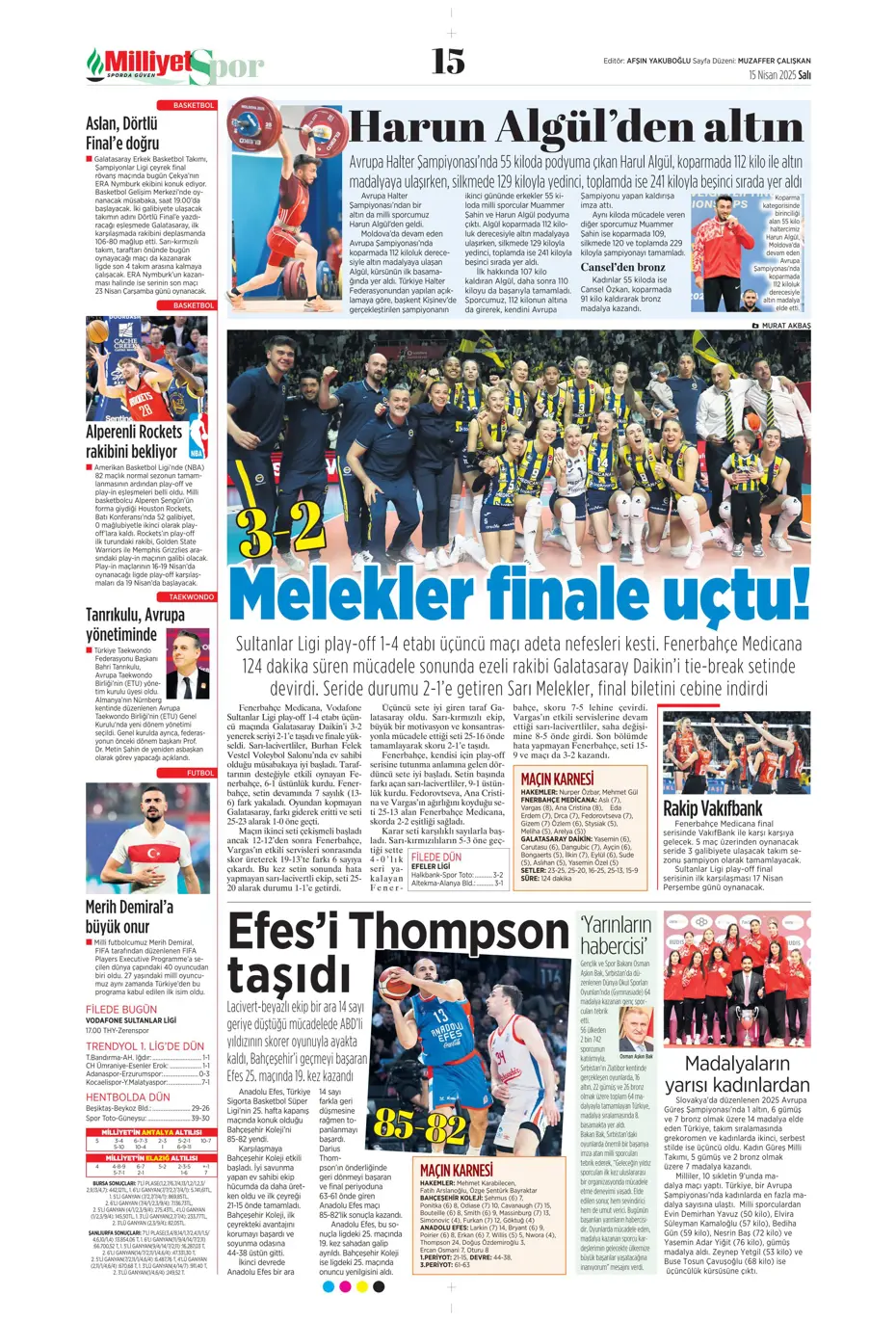"Aslan'da De Bruyne hazırlığı" | Sporun manşetleri - 19 "Aslan'da De Bruyne hazırlığı" | Sporun manşetleri - 19