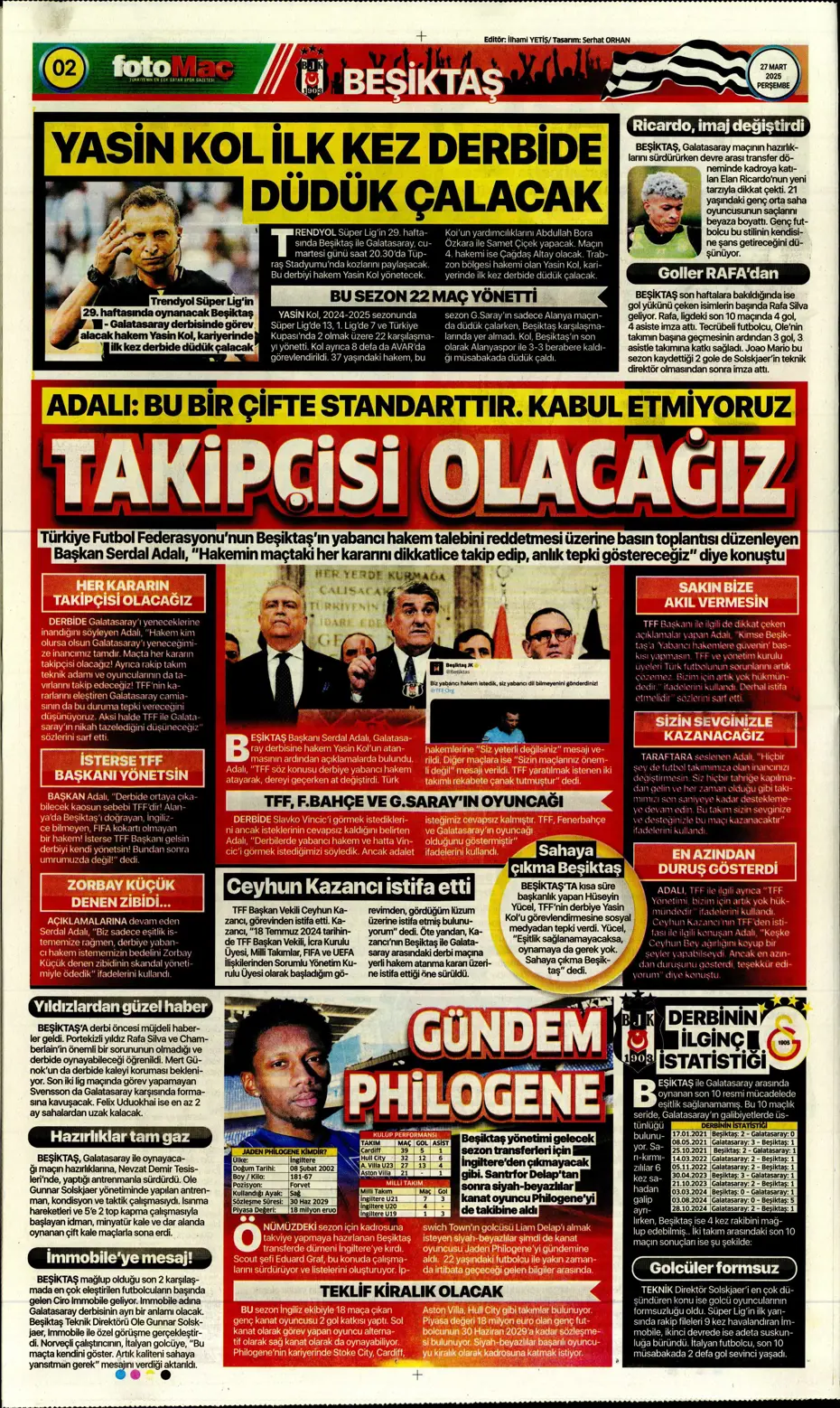 "Fenerbahçe'ye Felix teklifi" | Sporun manşetleri - 9 "Fenerbahçe'ye Felix teklifi" | Sporun manşetleri - 9