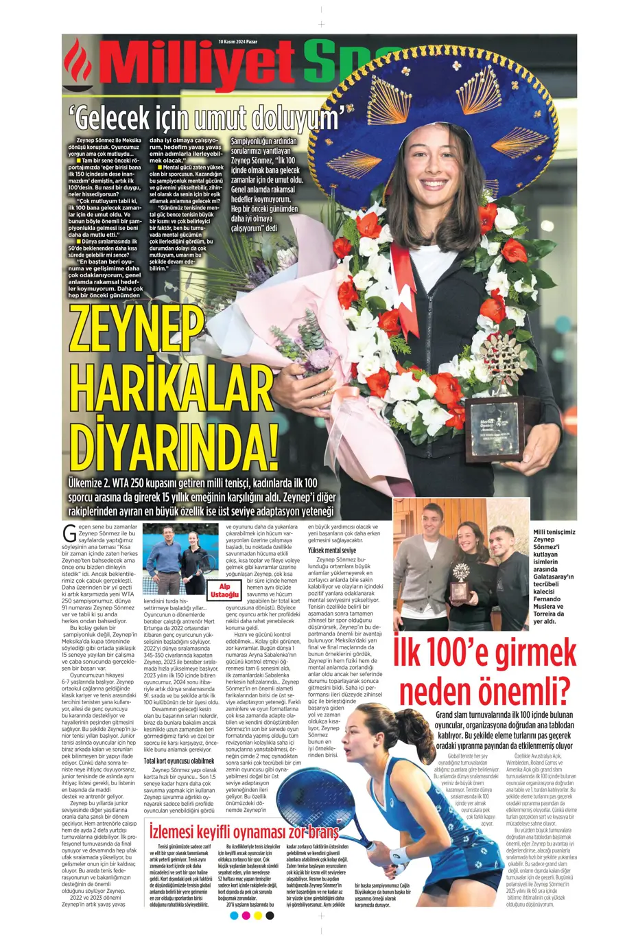"Cimbom devleri gölgesinde bıraktı" | Sporun manşetleri (10 Kasım 2024) - 16