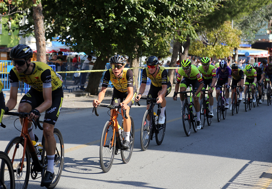 Cumhurbaşkanlığı Türkiye Bisiklet Turu'nda Marmaris-Bodrum etabı yapıldı