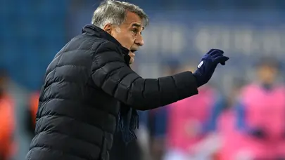 Şenol Güneş, Samet Aybaba'yı yakaladı