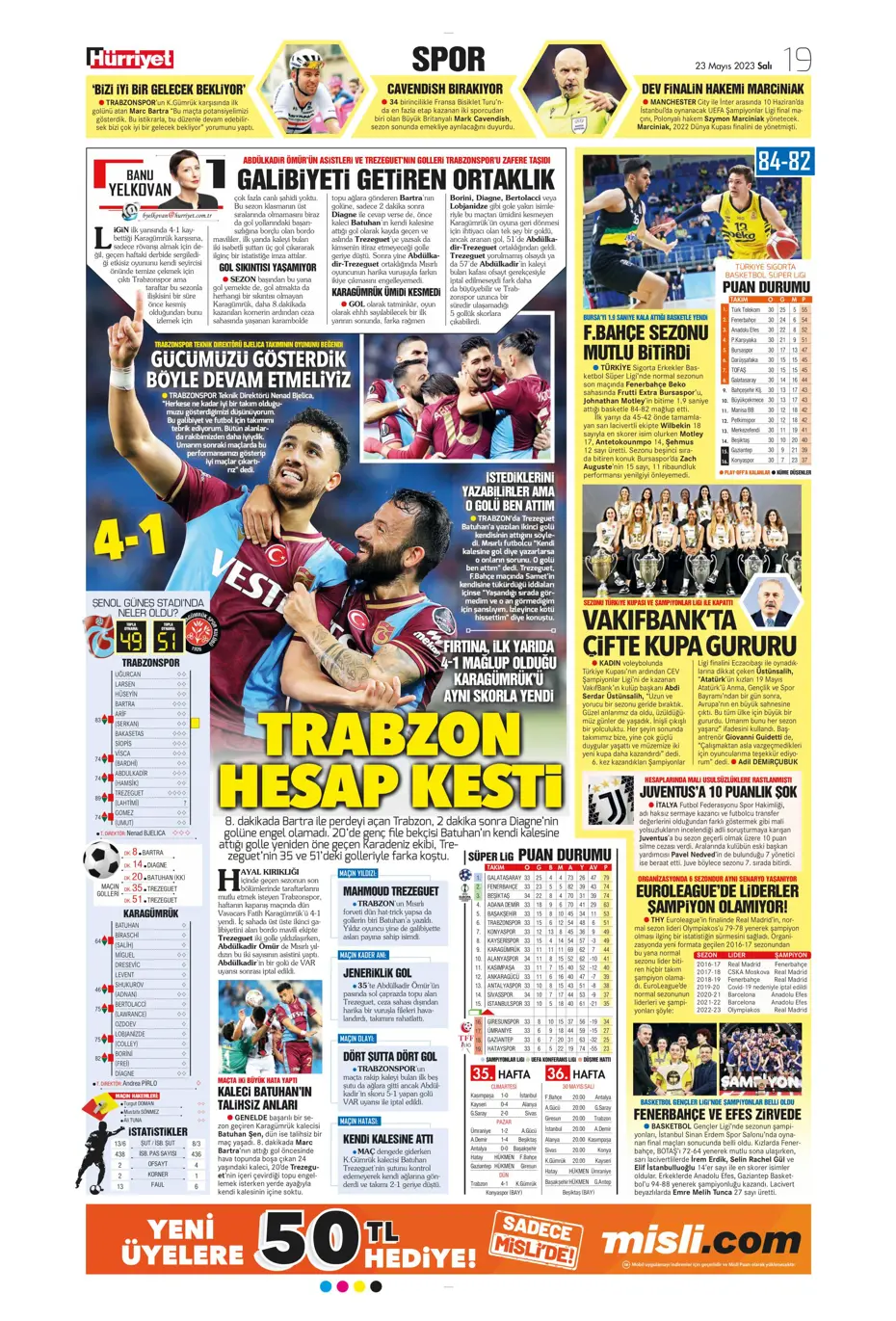 "Aslan'dan Devler Ligi hamlesi" | Sporun Manşetleri - 12 "Aslan'dan Devler Ligi hamlesi" | Sporun Manşetleri - 12