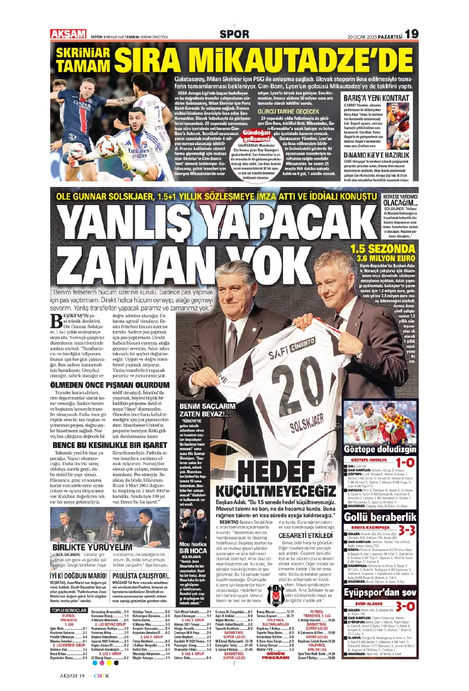 "Galatasaray dünyaca ünlü yıldızı İstanbul'a getiriyor" | Sporun manşetleri - 2 "Galatasaray dünyaca ünlü yıldızı İstanbul'a getiriyor" | Sporun manşetleri - 2