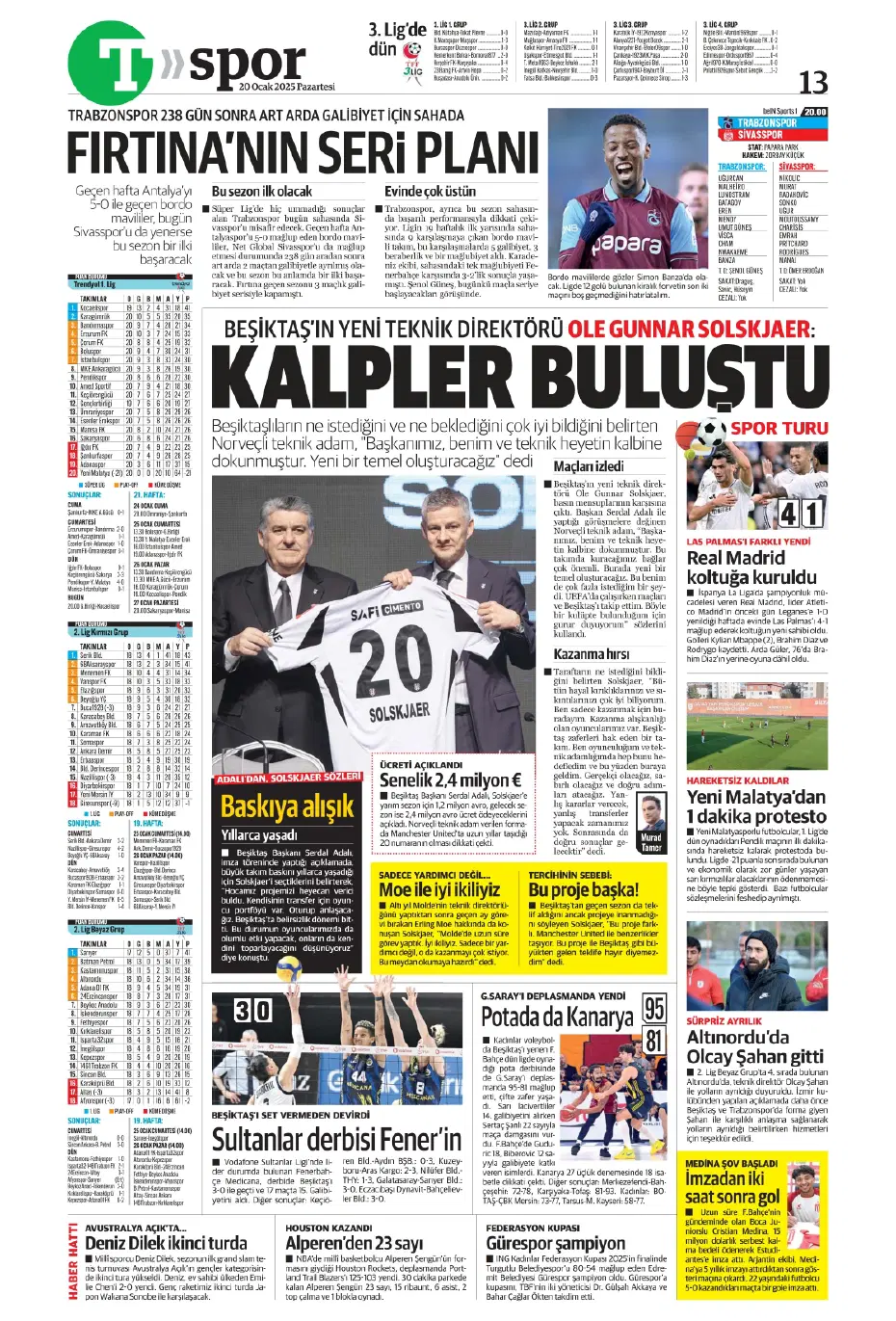 "Galatasaray dünyaca ünlü yıldızı İstanbul'a getiriyor" | Sporun manşetleri - 25