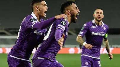 Fiorentina, UEFA Avrupa Konferans Ligi'nde yarı finale yükseldi