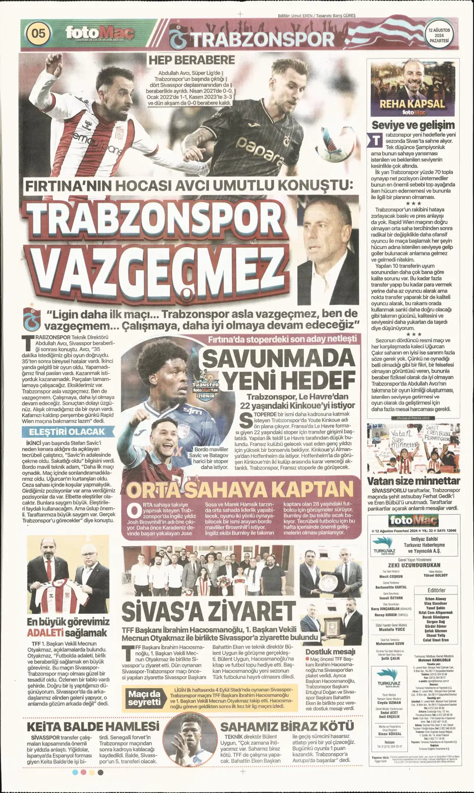 "Fenerbahçe'den 4 isim için İngiltere seferi" | Sporun manşetleri - 14