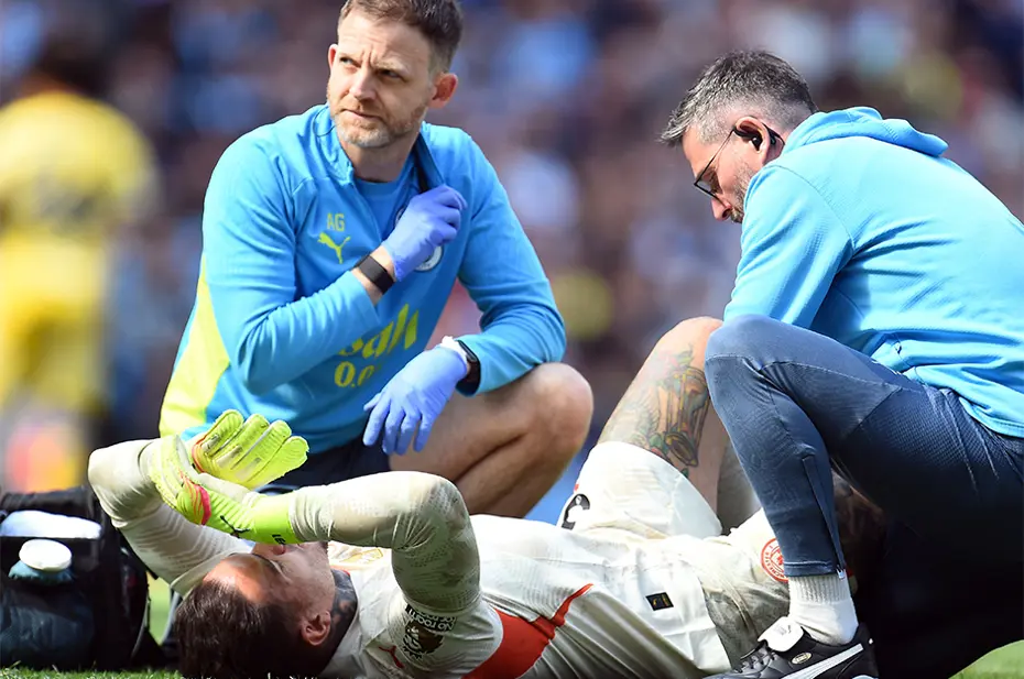 Manchester City kabustan ikinci yarıda uyandı: 7 gollü maçta Ederson rekorunu geliştirdi - 6 Manchester City kabustan ikinci yarıda uyandı: 7 gollü maçta Ederson rekorunu geliştirdi - 6