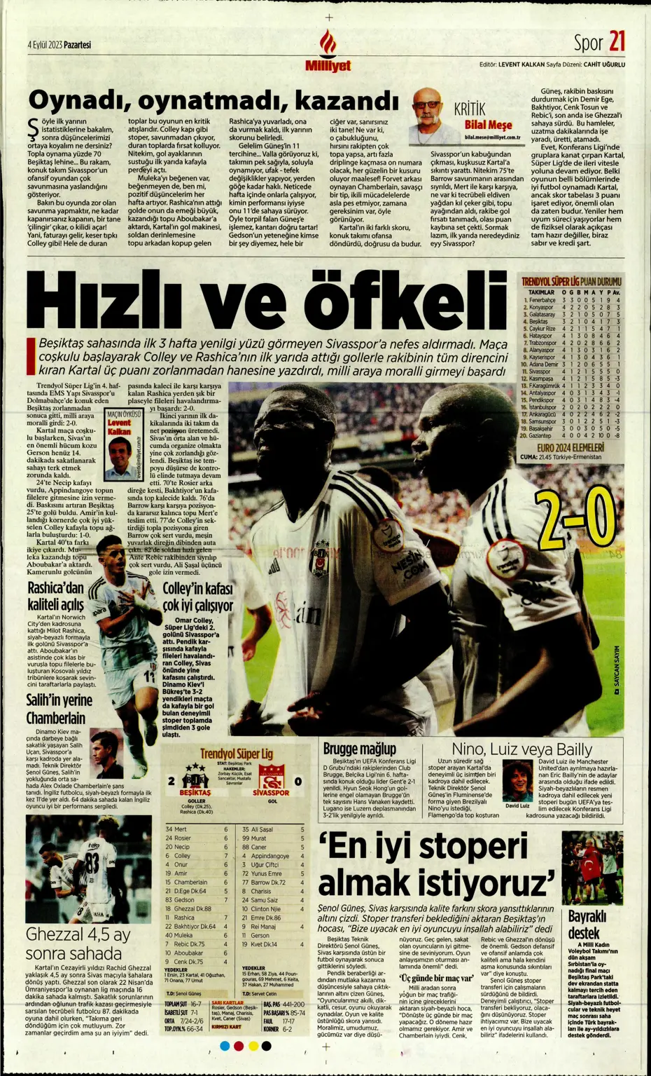 "100'ümüzün akı Türk kadını" | Sporun manşetleri (4 Eylül 2023) - 23