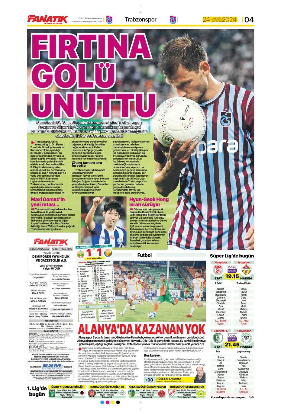 "Fenerbahçe'den Danilo Pereira sürprizi" | Sporun manşetleri - 7 "Fenerbahçe'den Danilo Pereira sürprizi" | Sporun manşetleri - 7