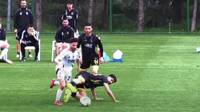 Beşiktaş'ta derbi öncesi hazırlık maçında çifte talihsizlik