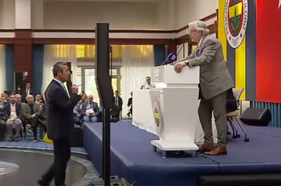 Fenerbahçe Yüksek Divan Kurulu'nda gergin anlar: Ali Koç yerinden kalktı