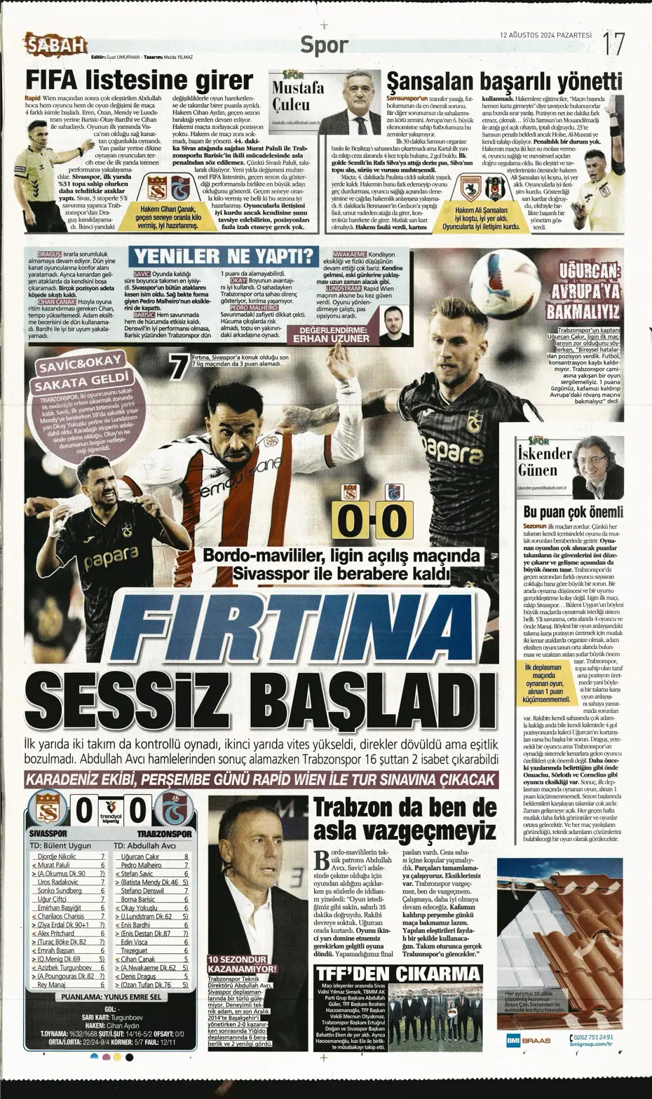 "Fenerbahçe'den 4 isim için İngiltere seferi" | Sporun manşetleri - 28