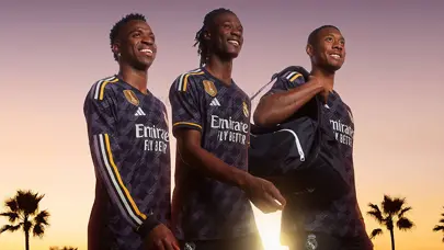Real Madrid, yeni sezon deplasman formasını tanıttı