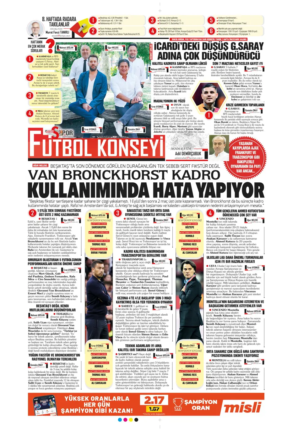 "Fenerbahçe'ye sürpriz golcü" | Sporun manşetleri (8 Ekim 2024) - 19