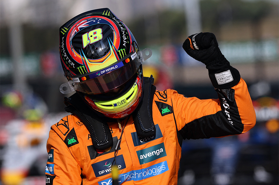 Çin'de ilk sıra Piastri'nin: Kariyerinin ilk pole pozisyonu