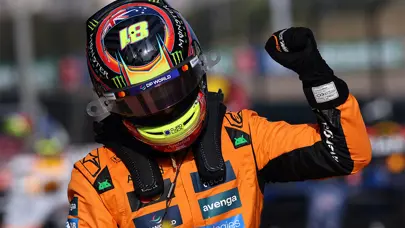 Çin'de ilk sıra Piastri'nin: Kariyerinin ilk pole pozisyonu