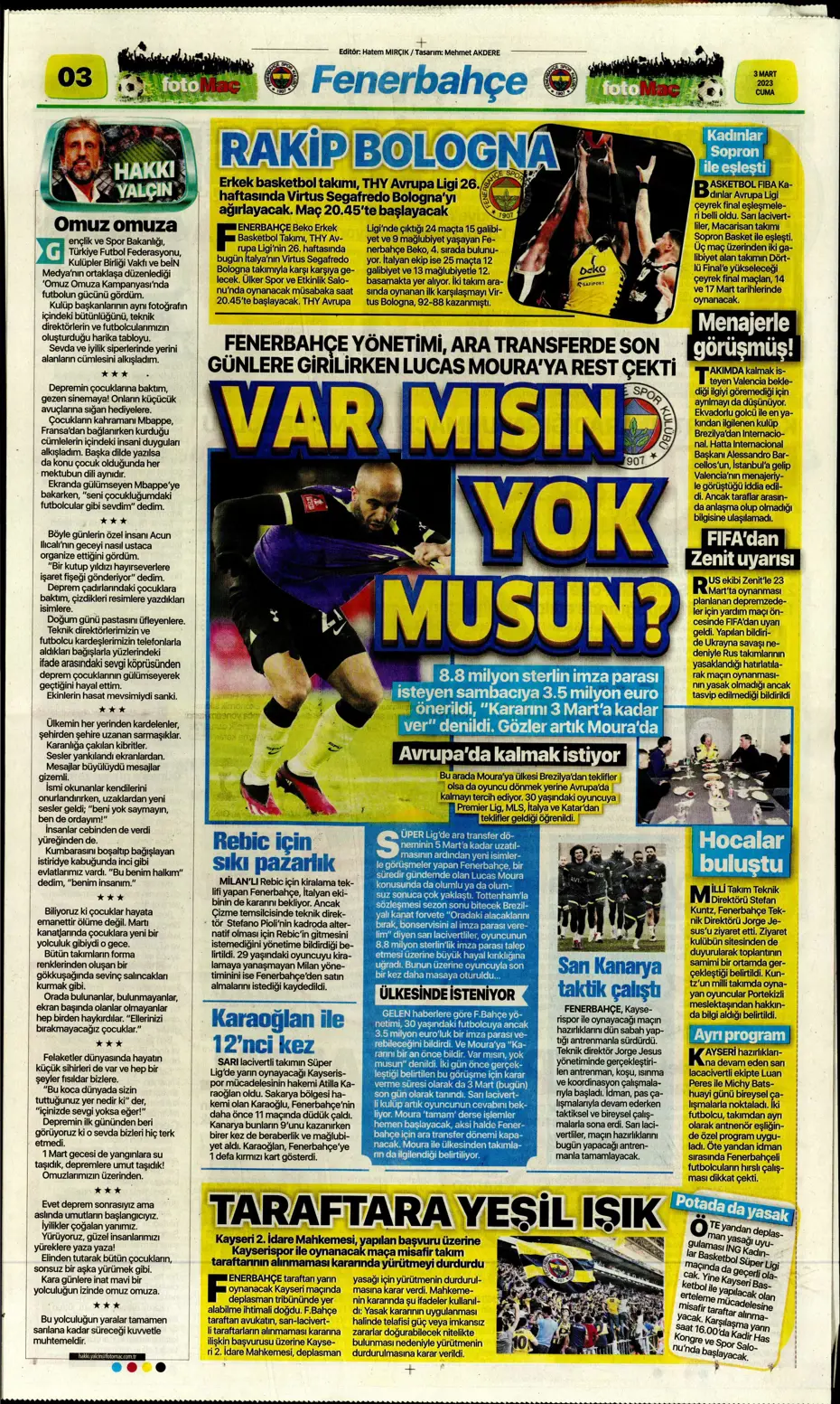 "Aslan'dan Liverpool çıkarması" - Sporun manşetleri - 12 "Aslan'dan Liverpool çıkarması" - Sporun manşetleri - 12