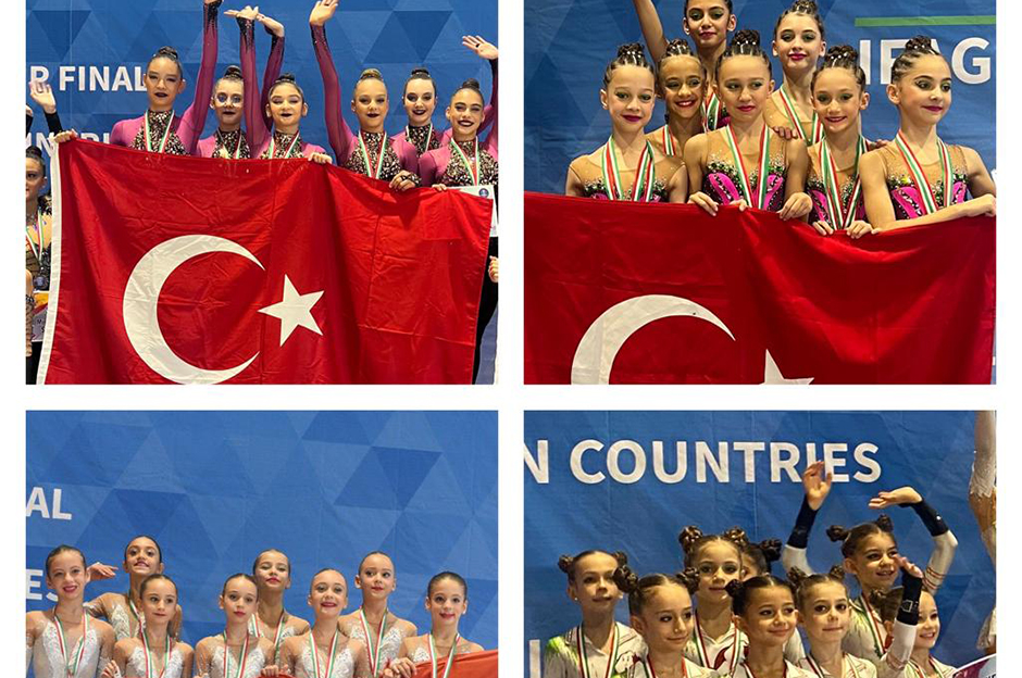 İstanbul Şavkar Cimnastik Kulübü, İtalya'dan madalyalarla döndü