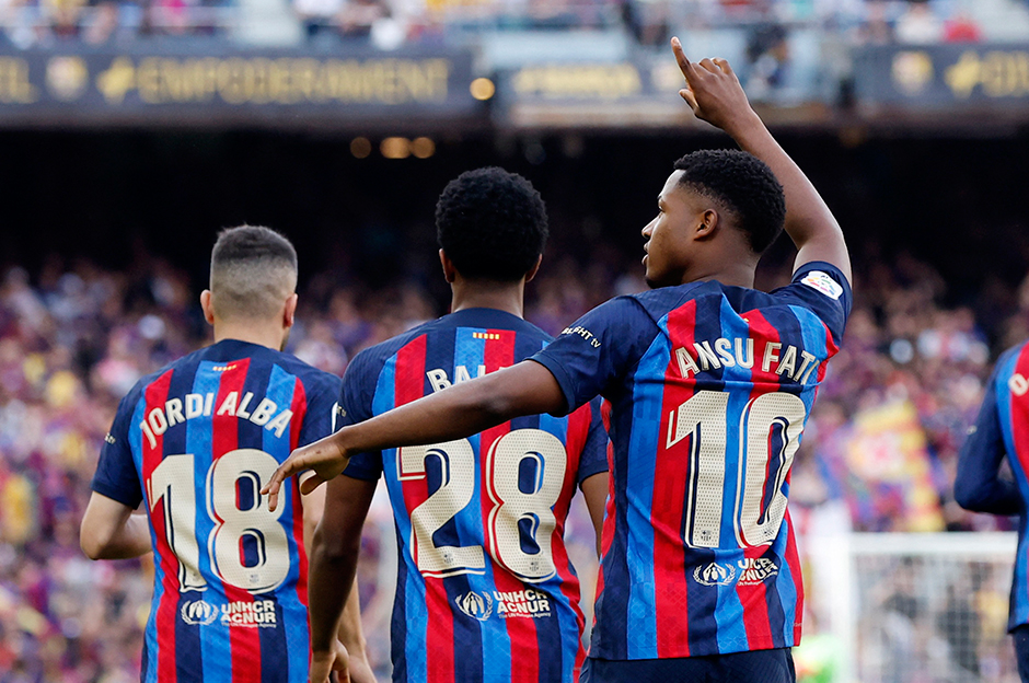 Ansu Fati duble yaptı, Barcelona 3 golle kazandı