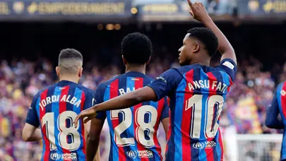 Ansu Fati duble yaptı, Barcelona 3 golle kazandı