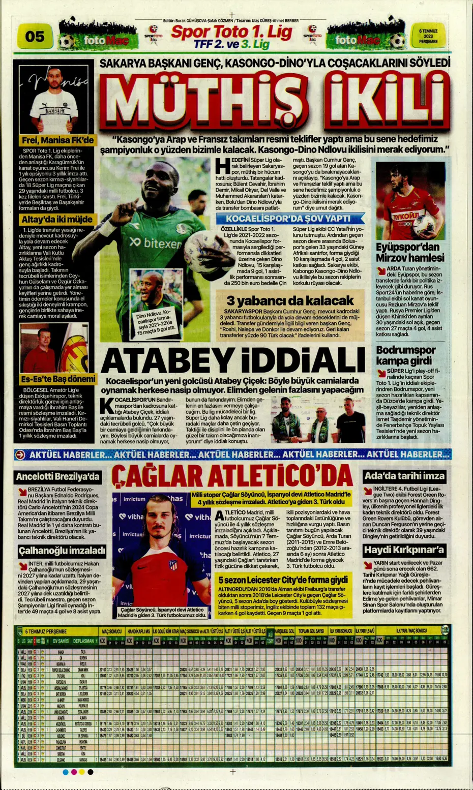 "Icardi'de Enrique krizi" | Sporun manşetleri (6 Temmuz 2023) - 16