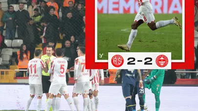 Antalyaspor: Adaletin olduğu paralel evrende...