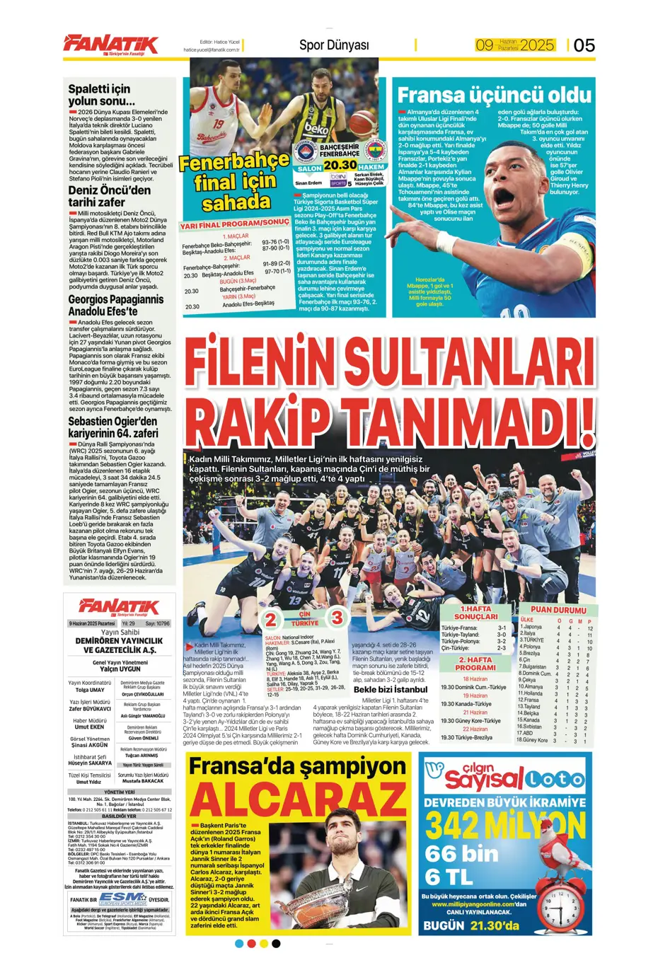 "Hakim Ziyech geri dönüyor" | Sporun manşetleri - 7