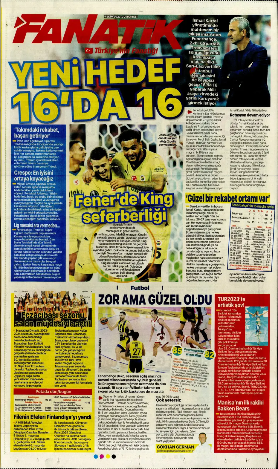 "Şok eden Nelsson iddiası" | Sporun manşetleri (7 Ekim 2023) - 10 "Şok eden Nelsson iddiası" | Sporun manşetleri (7 Ekim 2023) - 10