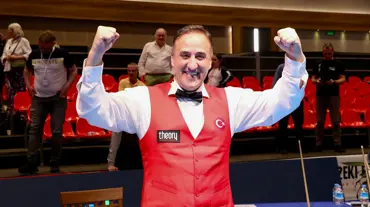 Avrupa Bilardo Şampiyonası’nda 2’nci altın madalya geldi