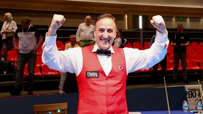 Avrupa Bilardo Şampiyonası’nda 2’nci altın madalya geldi