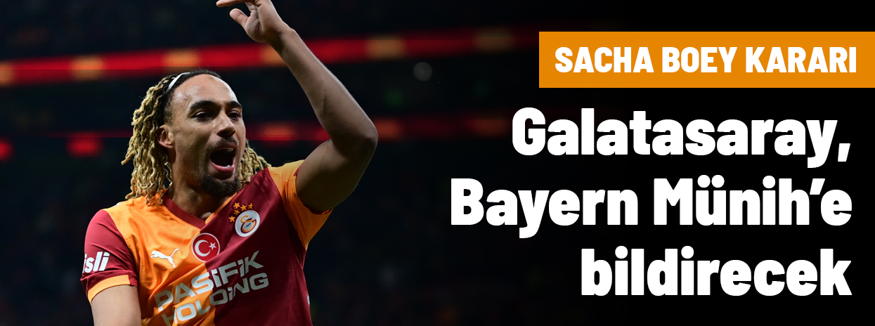 Galatasaray sezon bitmeden Sacha Boey için kararını verdi