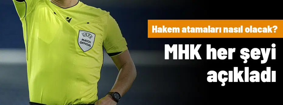 MHK, hakemlerin nasıl atanacağını duyurdu! Anthony Taylor görevde