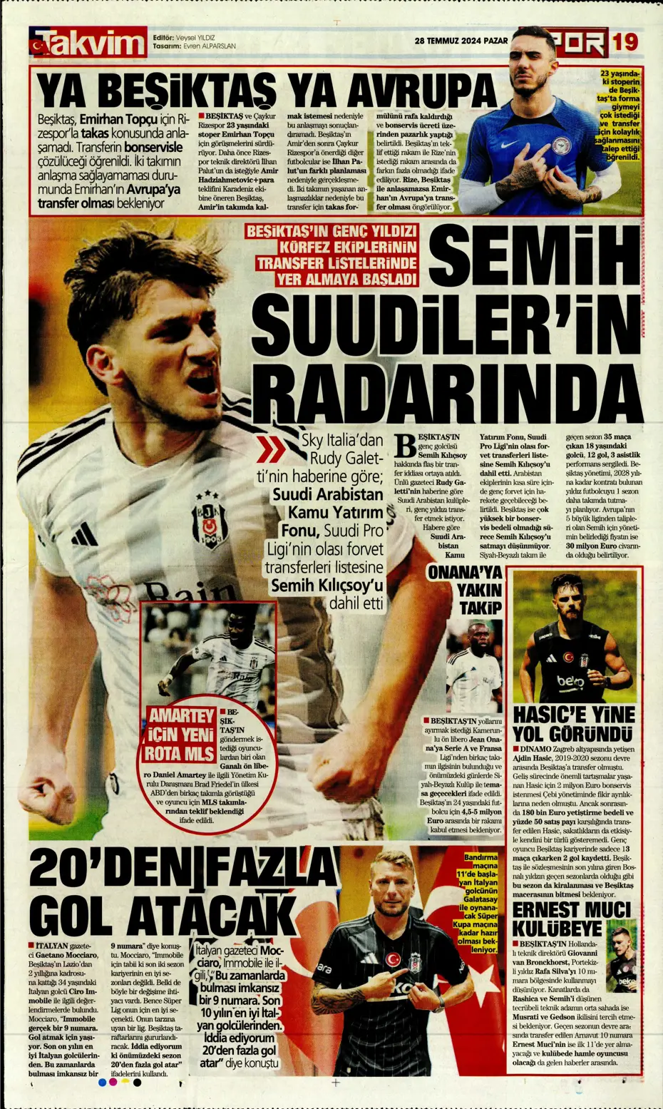 "Aslan'da rota Gravenberch" | Sporun Manşetleri (28 Temmuz 2024) - 36 "Aslan'da rota Gravenberch" | Sporun Manşetleri (28 Temmuz 2024) - 36