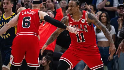 DeMar DeRozan'ın 46 sayısı Bulls'a galibiyeti getirdi