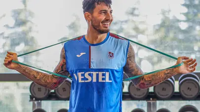 Trabzonspor salonda çalıştı