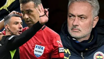 Derbi sonrası görüntüler sızmış, Mourinho açıklamıştı: İşte hakem odasında konuşulanlar