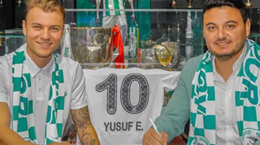 Konyaspor, Yusuf Erdoğan ile 2 yıllık sözleşme imzaladı