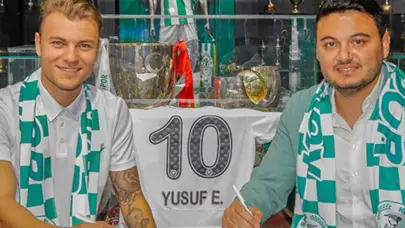 Konyaspor, Yusuf Erdoğan ile 2 yıllık sözleşme imzaladı