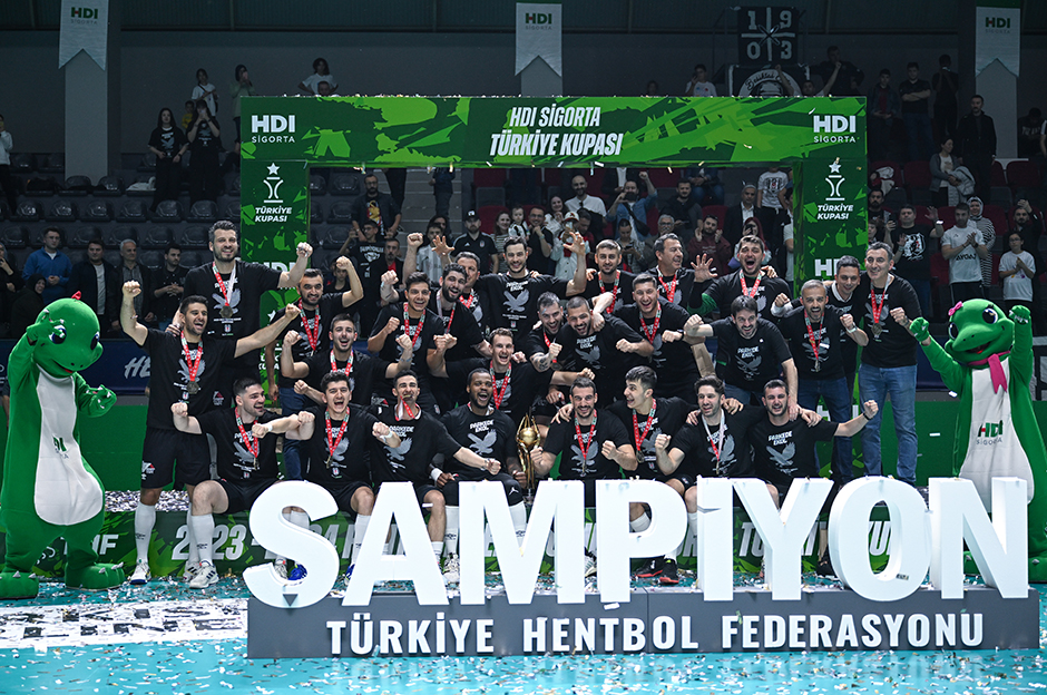 Hentbolda Türkiye Kupası Beşiktaş'ın