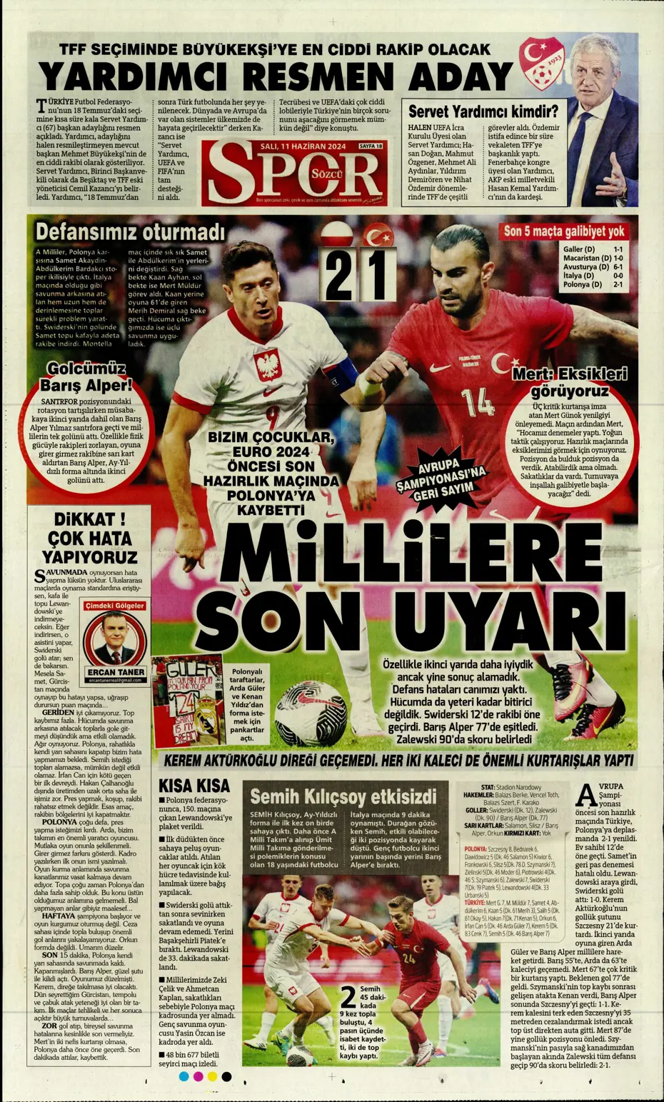 "Fenerbahçe çok ama çok büyük oynuyor'" | Sporun manşetleri (11 Haziran 2024) - 32 "Fenerbahçe çok ama çok büyük oynuyor'" | Sporun manşetleri (11 Haziran 2024) - 32