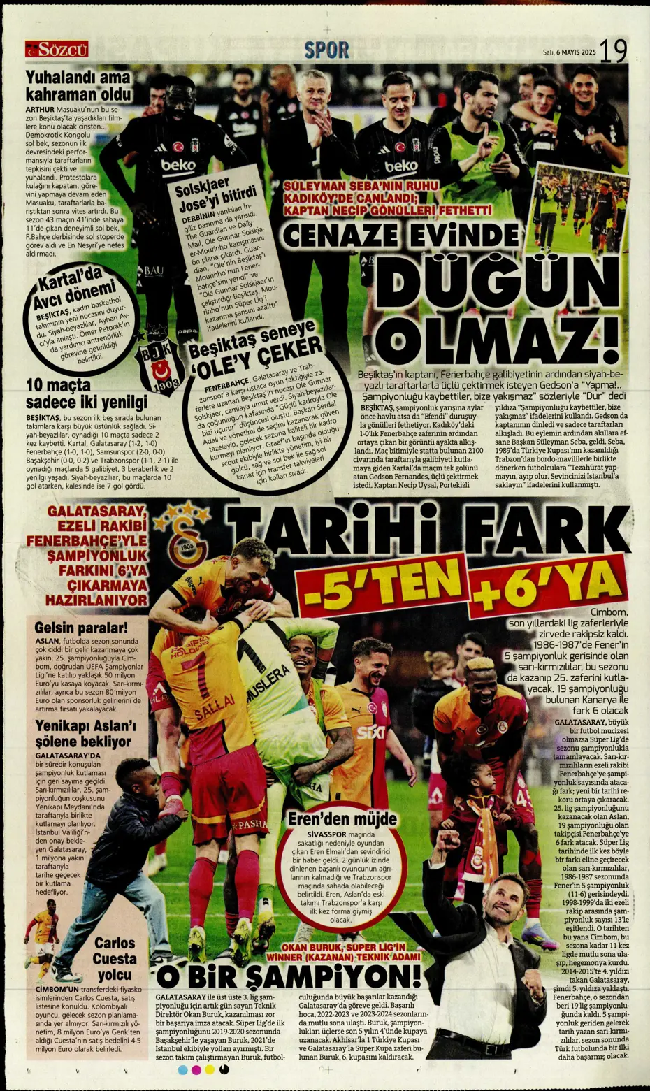 "Galatasaray'da tarihi hazırlık: Yer yerinden oynayacak" | Sporun manşetleri - 21