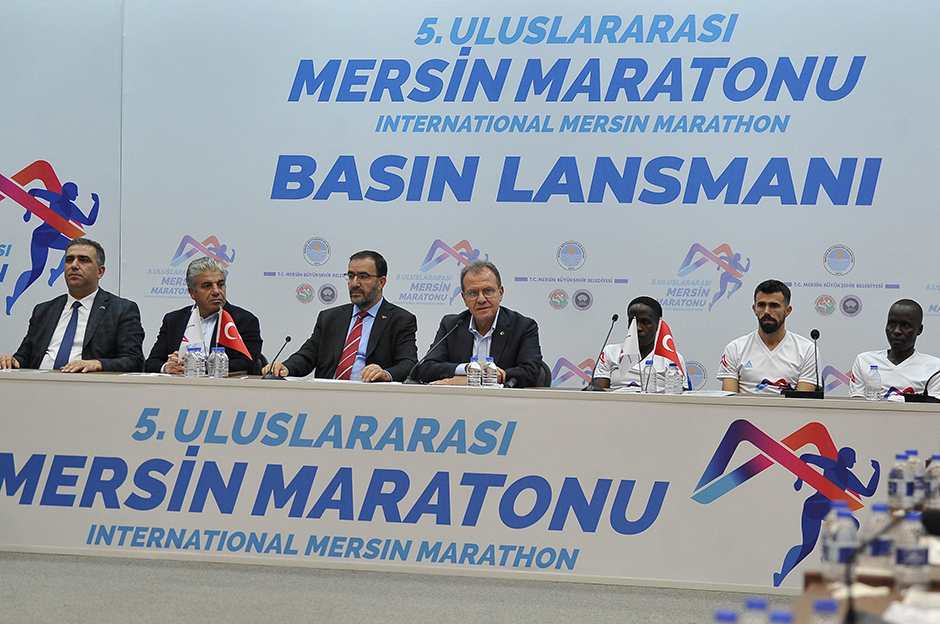 5. Uluslararası Mersin Maratonu tanıtım toplantısı yapıldı