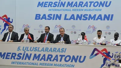 5. Uluslararası Mersin Maratonu tanıtım toplantısı yapıldı