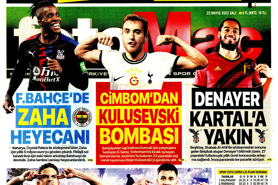 "Aslan'dan Devler Ligi hamlesi" | Sporun Manşetleri