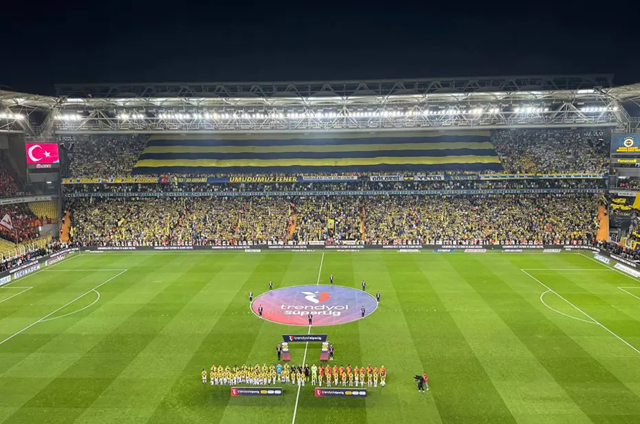 Fenerbahçe taraftarından derbiye özel koreografi - 4